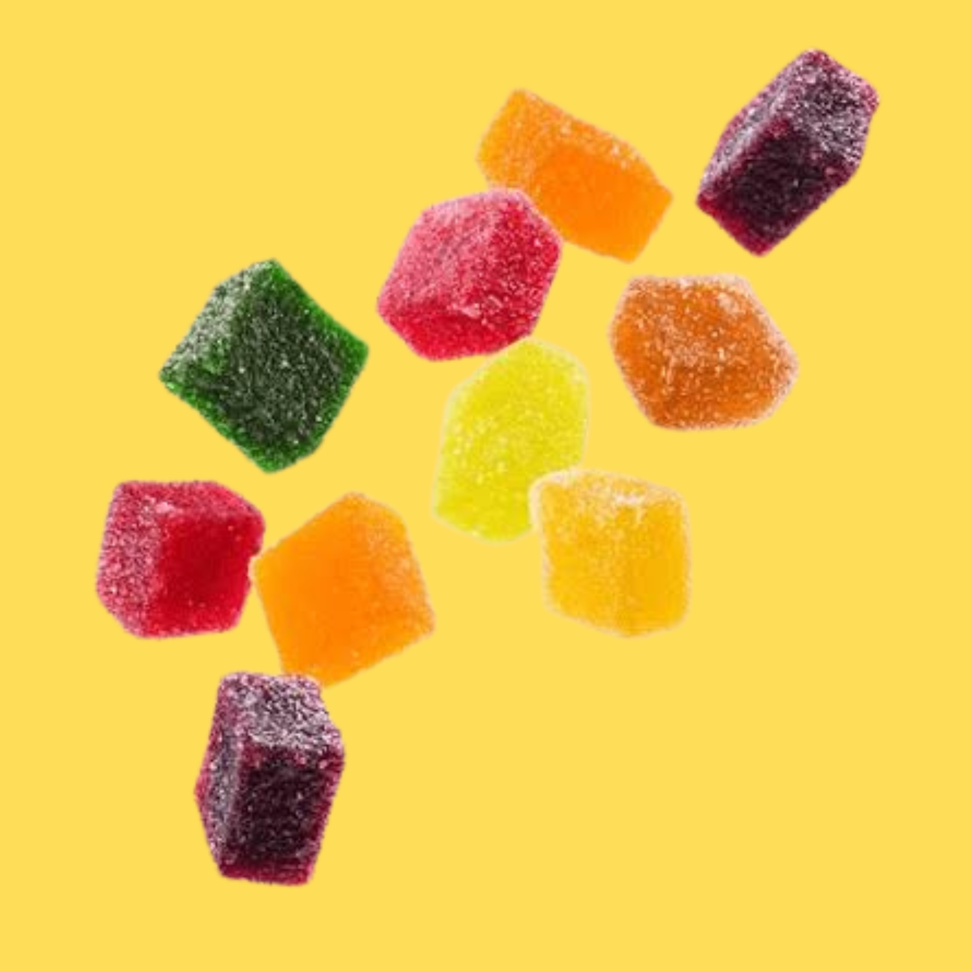 THCA Edibles - Blue Razz Gummies 500mg