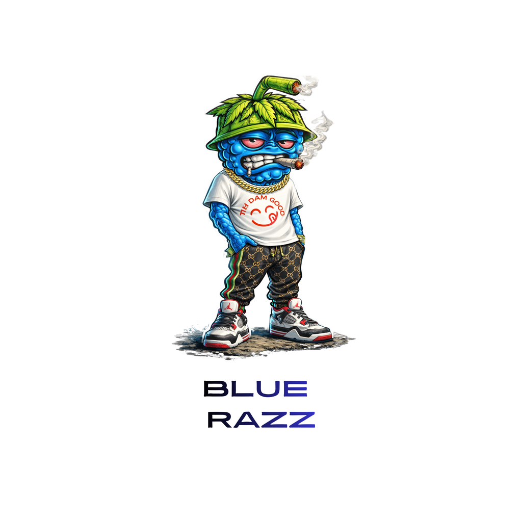 THCA Edibles - Blue Razz Gummies 500mg